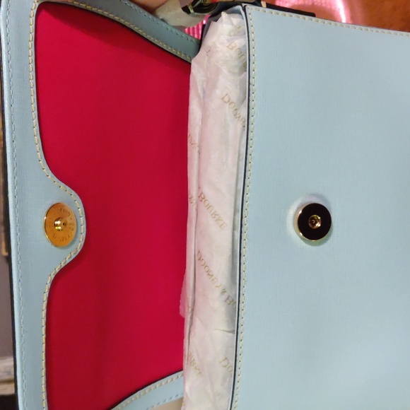 Dooney & Bourke Sky Blue Crossbody Bag - Picture 7 of 14